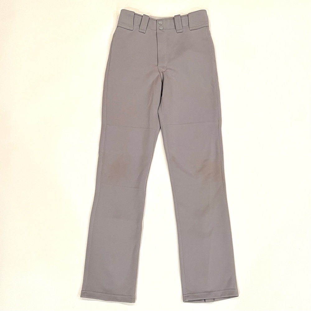Easton Grey Adjustable Length Open Hem Baseball Uniform Pants Boys XL GUC